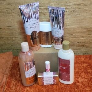 Champaign Toast Bundle From Bath & Body Works Body Cream, Body Wash & More